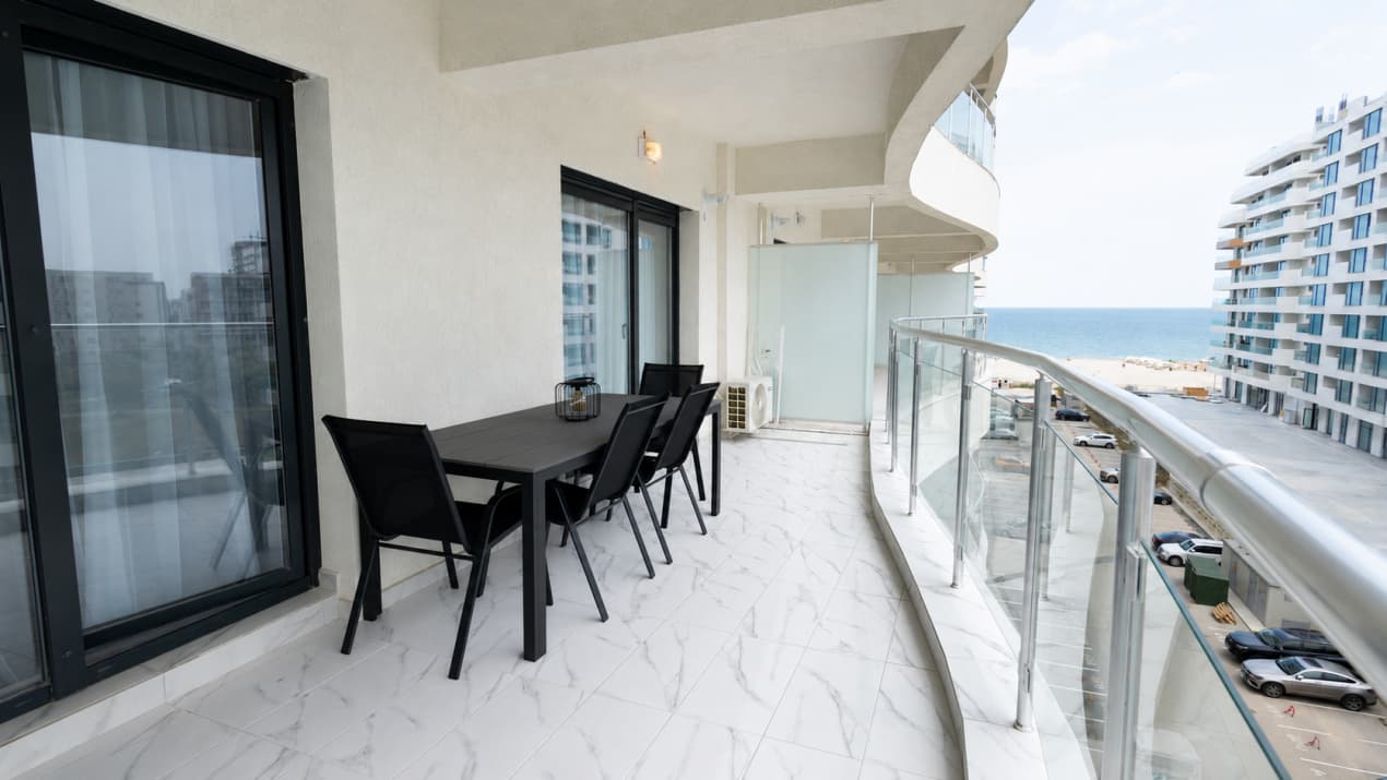 Apartament de vanzare 2 camere cu vedere la mare si lac Casa del Mar Mamaia Nord — fotografie a proprietății 1